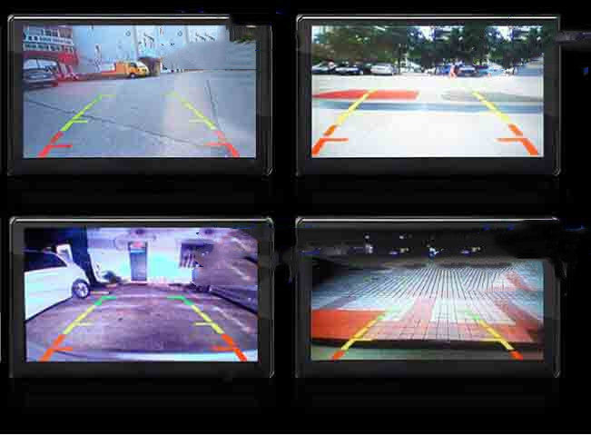 Plastic Black Reversing Car Camera HD Night Vision