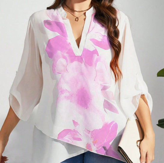 Women's Clothing Loose Shirt Elegant Fashion Design