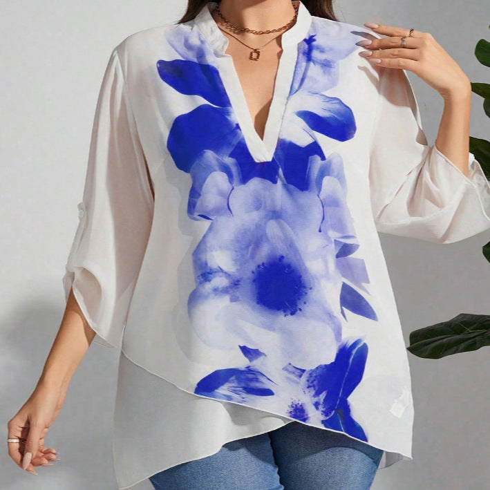 Women's Clothing Loose Shirt Elegant Fashion Design